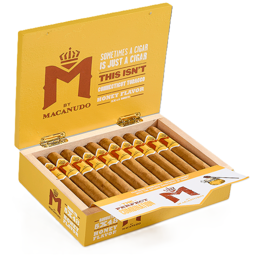 M by Macanudo Honey - Robusto - 5 X 48