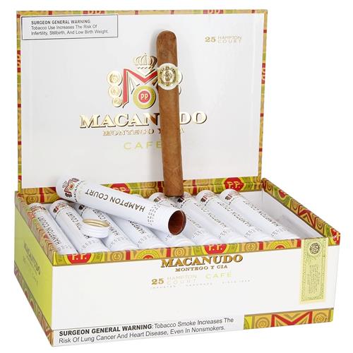 Macanudo Cafe Cigars - Hampton Court (Aluminum Tube) - 5.5x42 - cigar13