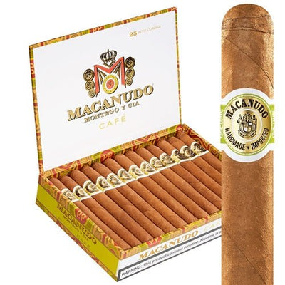 Macanudo Cafe Cigars - Petit Corona 25s - 5 X 38