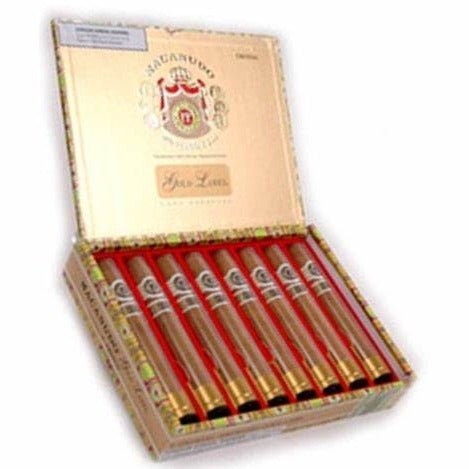 Macanudo Gold Label Cigars - Crystal (Tube) - 5 1/2 X 50 - cigar13