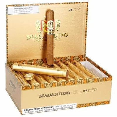 Macanudo Gold Label Cigars - Hampton Court Tubo Aluminum Tube - 5 1/2 X 42