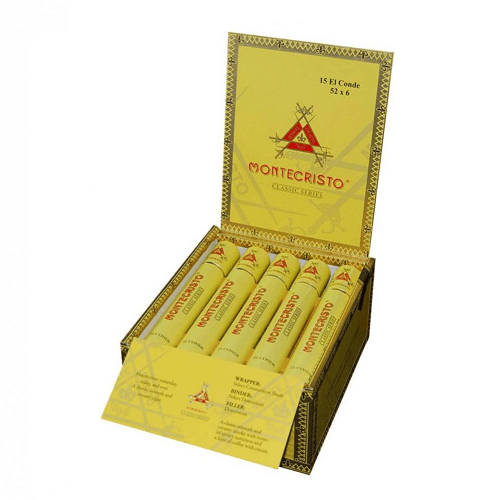 Montecristo Classic Collection Cigars - El Conde Toro Tubo - 52x6 - cigar13
