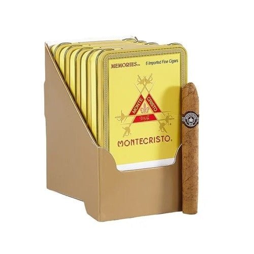 MONTECRISTO MEMORIES SMALL CIGARS 6/TIN - 5 Tins/Pack - cigar13