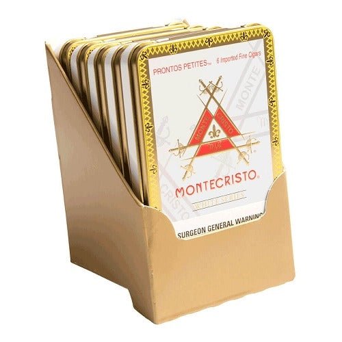 MONTECRISTO PRONTO PETITE SMALL CIGARS 6/TIN - 5 Tins/Pack - cigar13