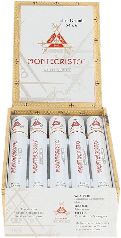 Montecristo White Series Robusto Grande Tube