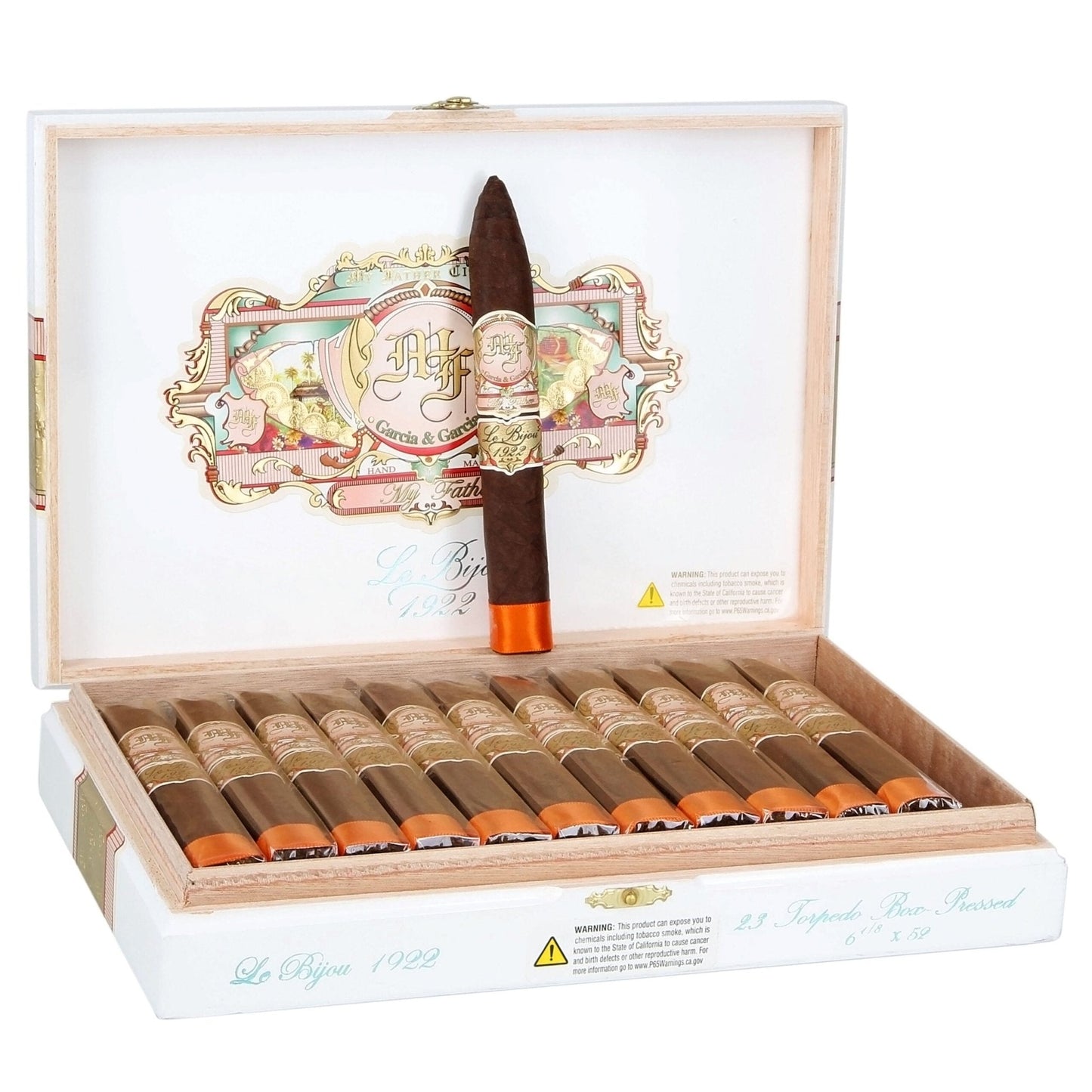 My Father Le Bijou 1922 Cigars - Torpedo - 6.2x52 - cigar13