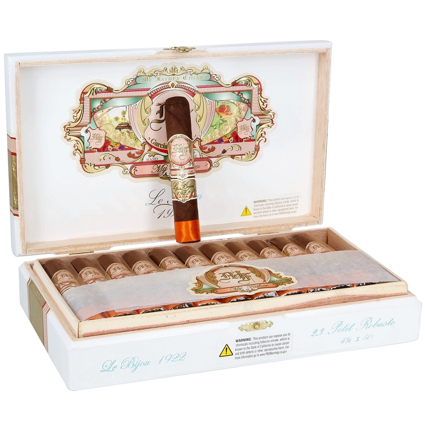 My Father Le Bijou 1922 Cigars - Petit Robusto-4.5x50