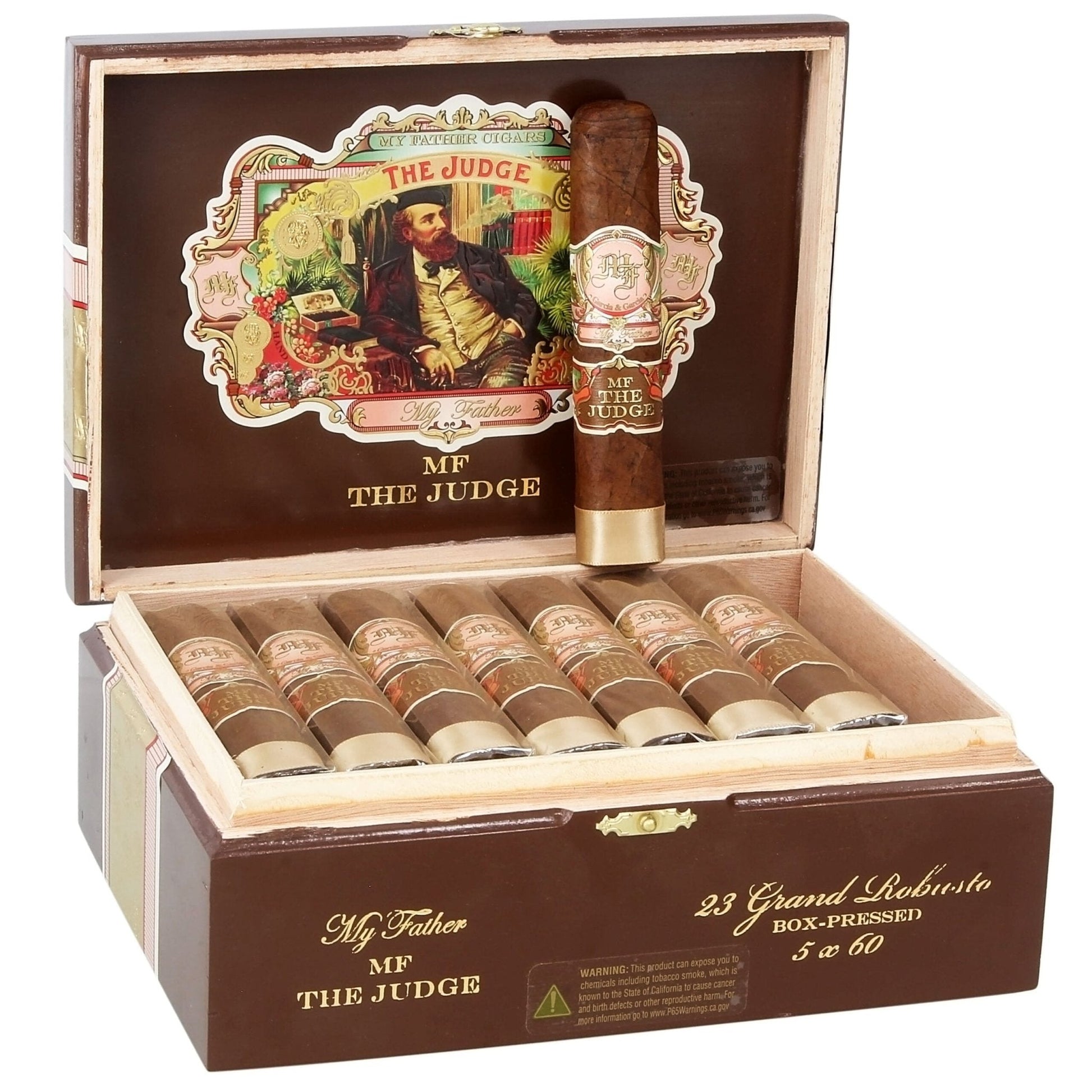 My Father the Judge Cigars - Grand Robusto Box Pressed - 5x60 - cigar13