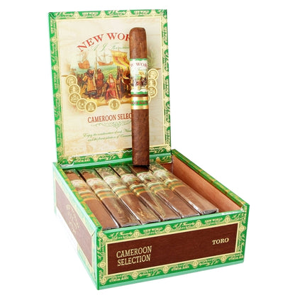 New World by Aj Fernandez Cameroon Cigars - Toro - 6x50 - cigar13