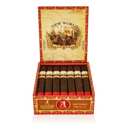 New World by Aj Fernandez Oscuro Cigars - Gobernador Toro - 6.5x55 - cigar13