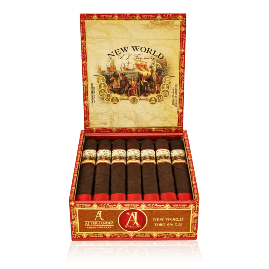 New World by Aj Fernandez Oscuro Cigars - Gobernador Toro - 6.5x55 - cigar13