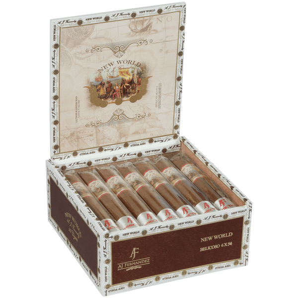 New World by Aj Fernandez Connecticut Cigars - Belicoso-6x54