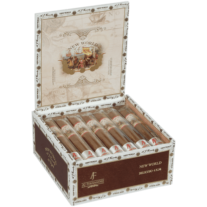 New World by Aj Fernandez Connecticut Cigars - Belicoso-6x54