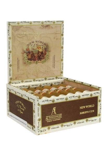 New World by Aj Fernandez Connecticut Cigars - Robusto-5x50