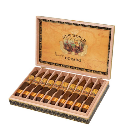 New World by Aj Fernandez Dorado Cigars - Figurado-6x56