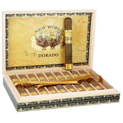 New World by Aj Fernandez Dorado Cigars - Toro-6x54