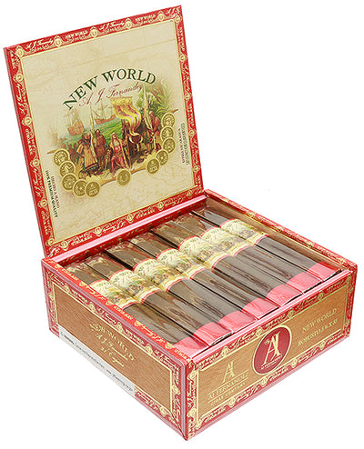 New World by Aj Fernandez Oscuro Cigars - Navegante Robusto-5.5x55