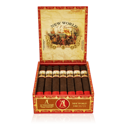 New World by Aj Fernandez Oscuro Cigars - Gobernador Toro-6.5x55