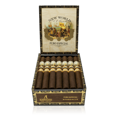 New World Puro Especial by Aj Fernandez Cigars - Toro-6.5x52
