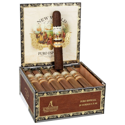 New World Puro Especial by Aj Fernandez Cigars - Gordo - 6x60