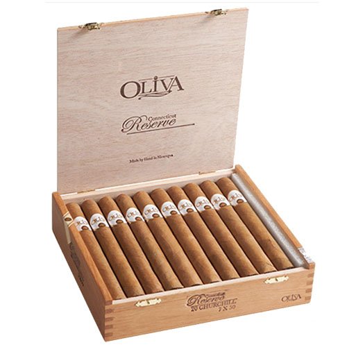 Oliva Connecticut Reserve Cigars - Churchill - 7x50 - cigar13