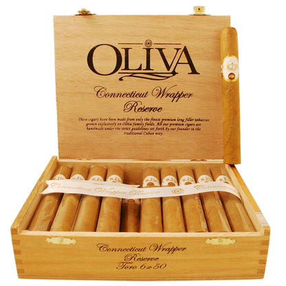 Oliva Connecticut Reserve Cigars - Toro - 6x50 - cigar13