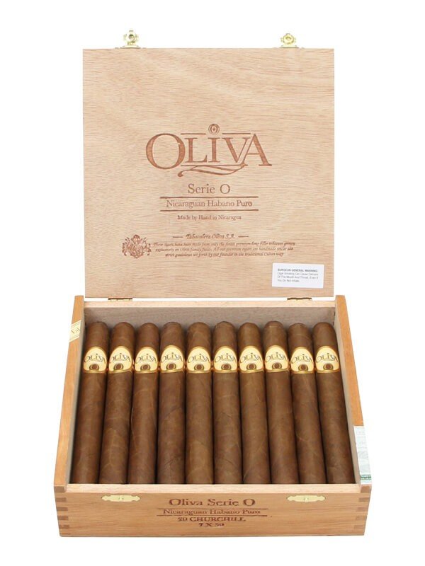 Oliva Serie O Habano Cigars - Churchill - 7x50 - cigar13