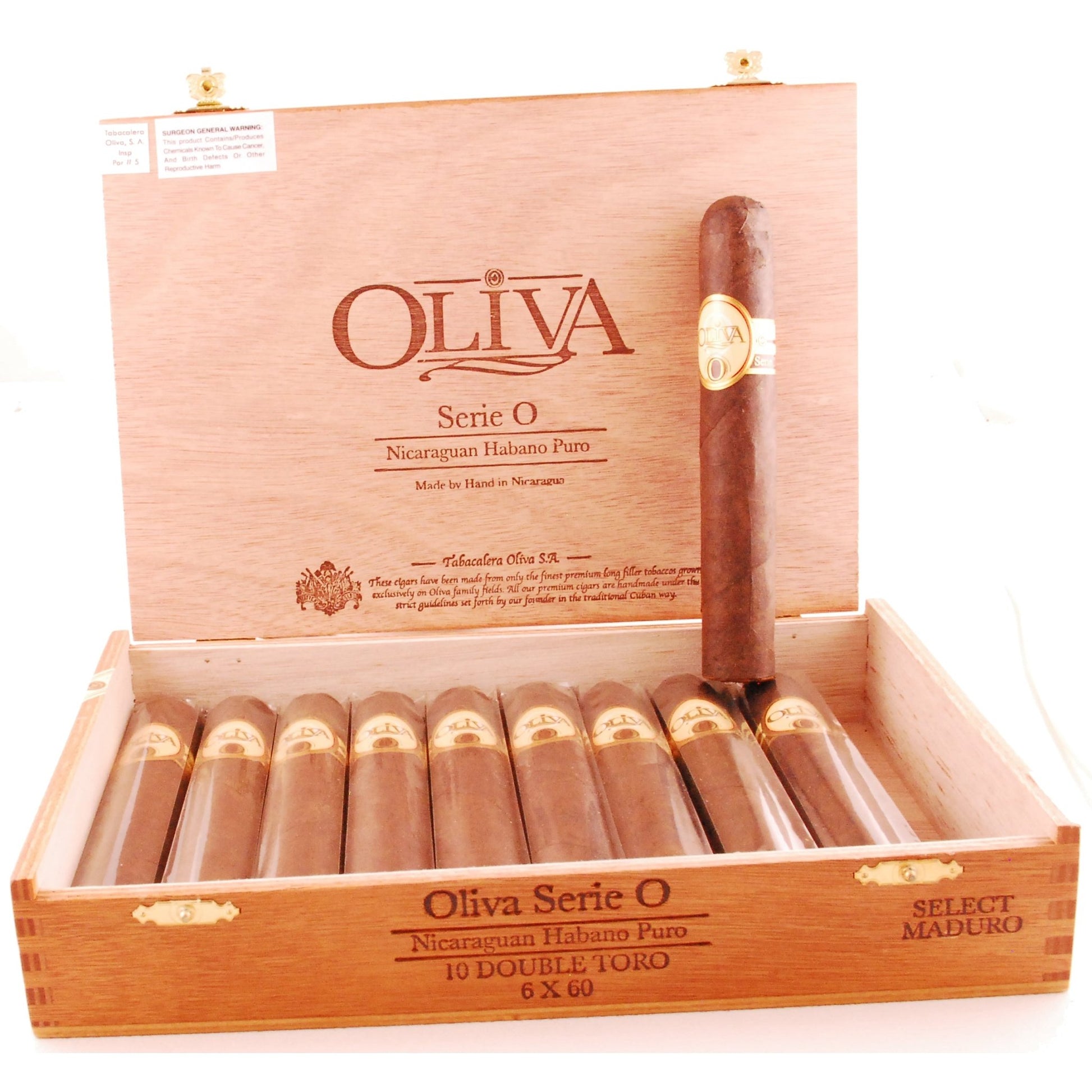 Oliva Serie O Maduro Cigars - Double Toro - 6x60 - cigar13