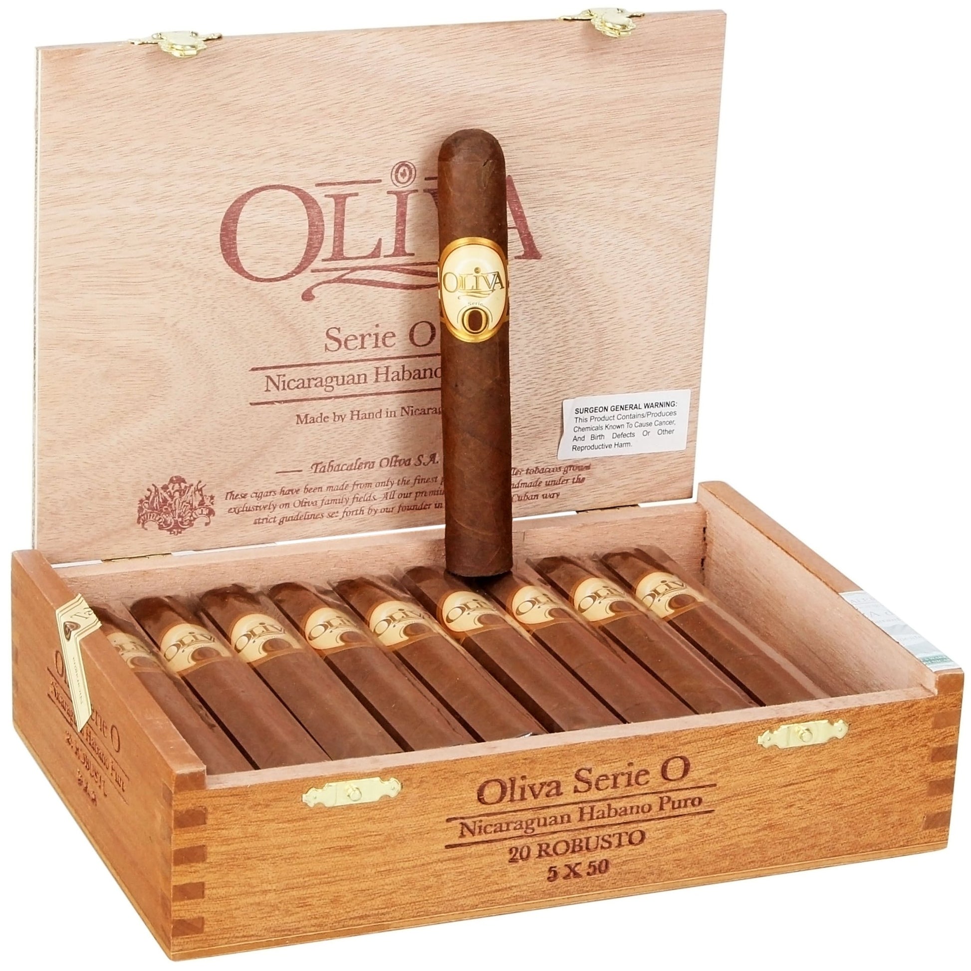 Oliva Serie O Robusto 5" x 50 - cigar13