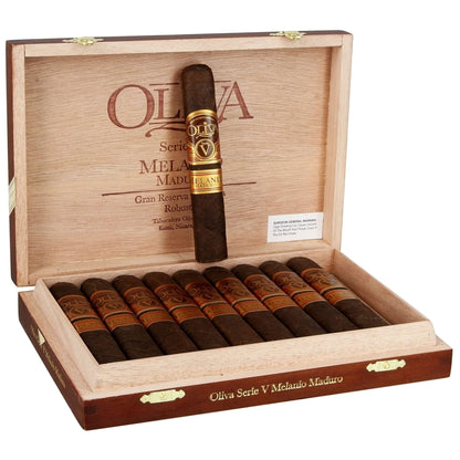 Oliva Serie V Melanio Maduro Cigars - Robusto - 5x52 - cigar13