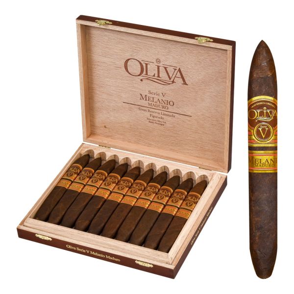 Oliva Serie V Melanio Maduro Figurado (6.5" x 52)
