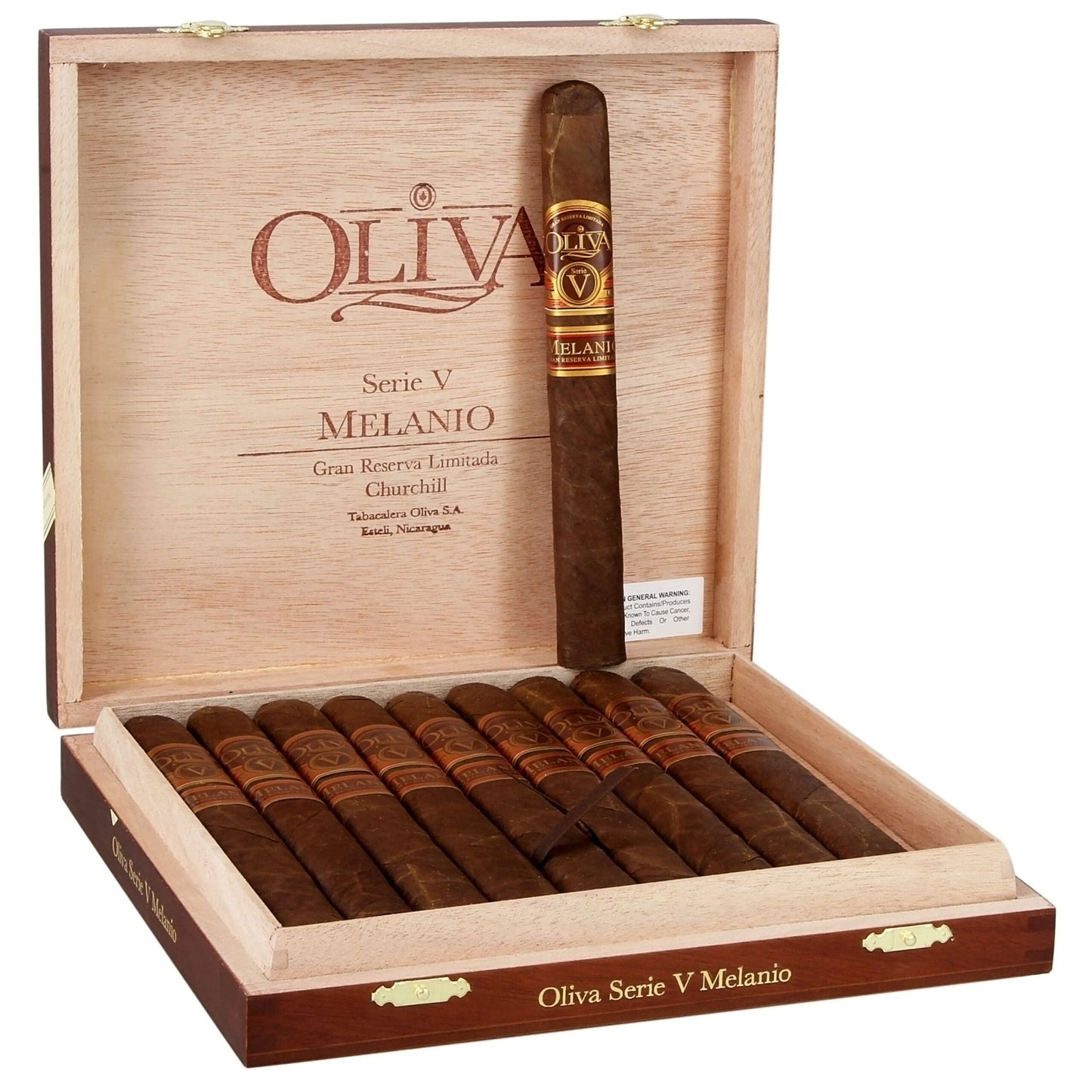 Oliva Serie V Melanio Sumatra Cigars - Churchill - 7x50 - cigar13