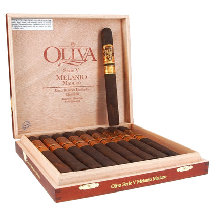 Oliva Serie V Melanio Maduro Cigars - Churchill-7x50