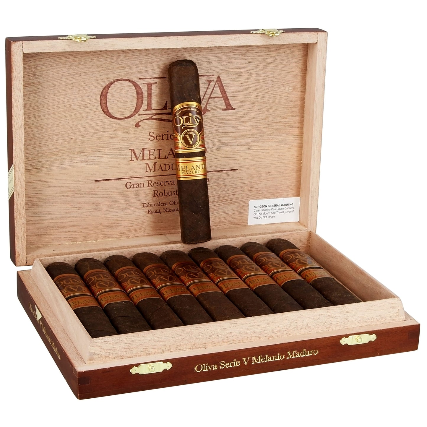 Oliva Serie V Melanio Maduro Cigars - Robusto-5x52
