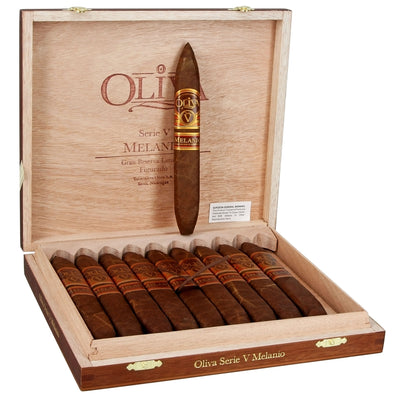 Oliva Serie V Melanio Sumatra Cigars - Figurado-6x52
