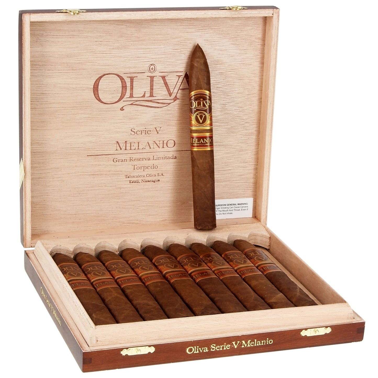 Oliva Serie V Melanio Sumatra Cigars - Torpedo-6.5x52