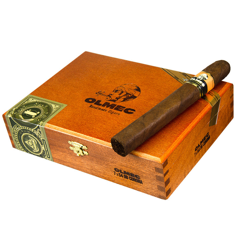 Olmec Claro Cigars - Double Corona-7x54