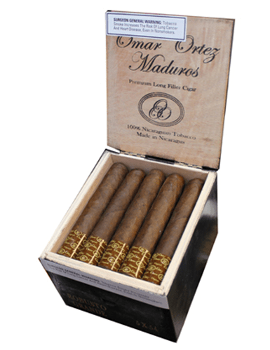 Omar Ortez Maduro Cigars - Robusto Grande - 54 X 5 - cigar13