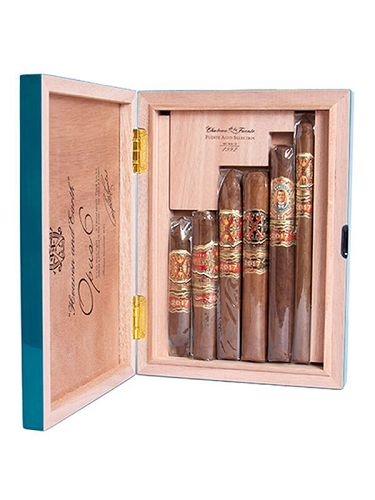 OPUS X 6 - Blue Travel Humidor