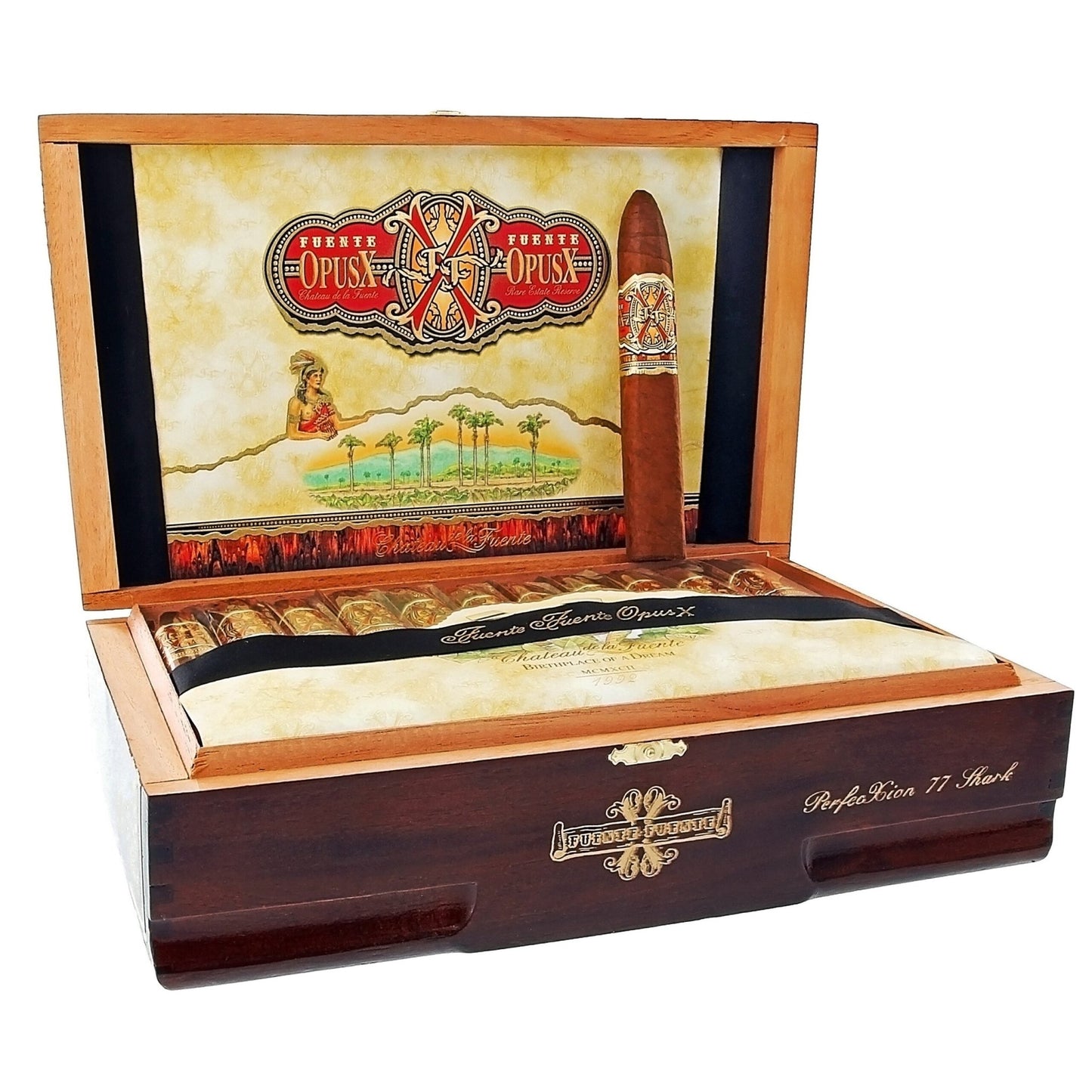 Opus X Cigars - Perfecxion No. 77 Shark - 5 1/2" X 52 - 36/box - cigar13