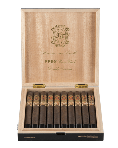 OPUS X HEAVEN AND EARTH CIGARS - RARE BLACK Double Corona, Pack/5 - cigar13