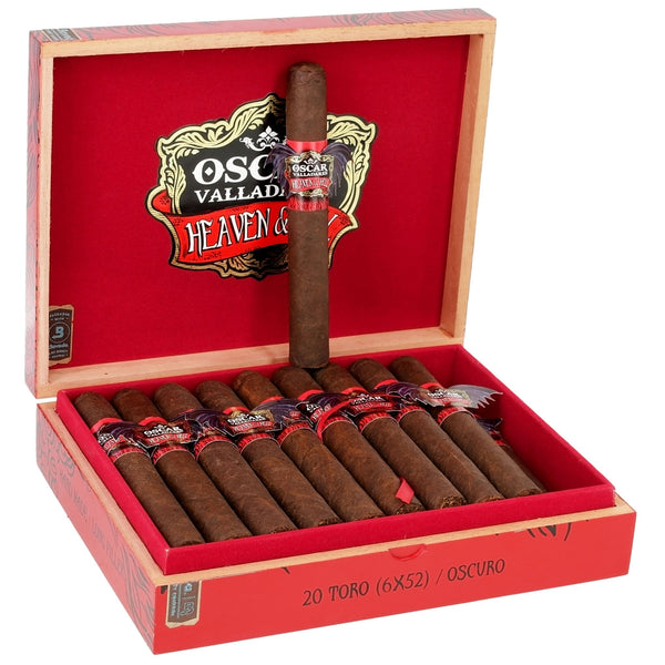 Oscar Valladares Heaven and Hell Oscuro Toro 6×52 - cigar13