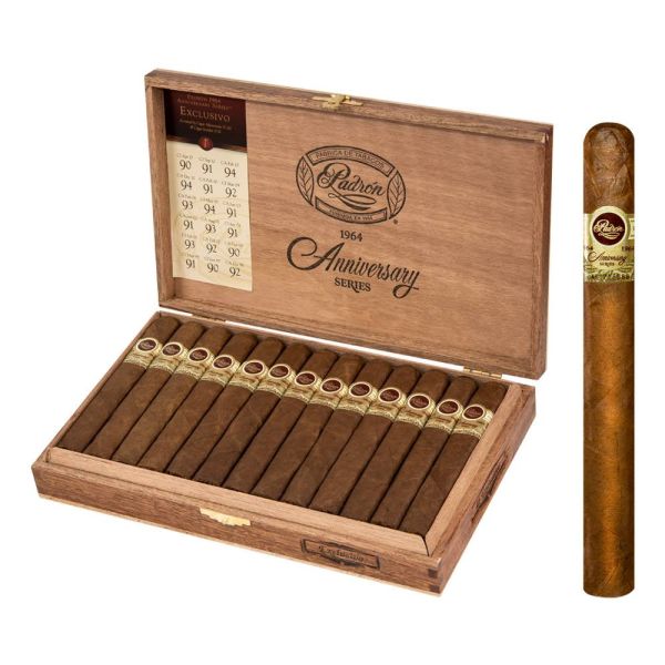 Padron 1964 Anniversary Series Exclusivo Natural (Robusto) (5.5" x 50)