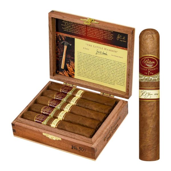 Padron Family Reserve No. 50 Natural (Robusto) (5.0" x 54)