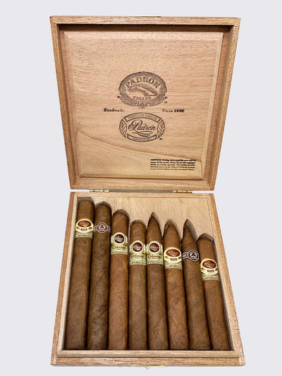 PADRON GIFT SET 8 CIGAR ASSORTMENT SAMPLER - Natural