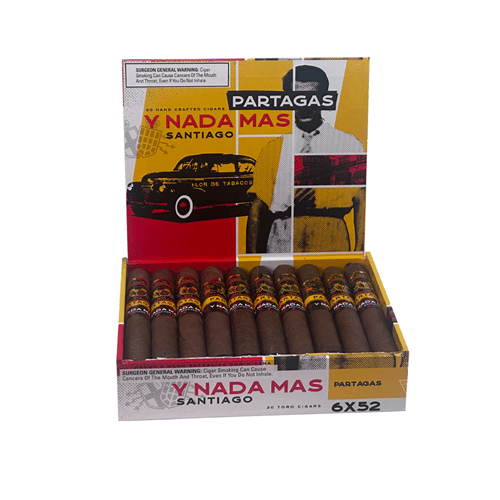 Partagas Y Nada Mas - Robusto - 5 X 50 - cigar13