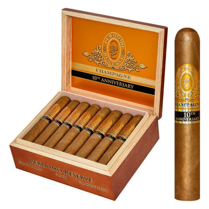 Perdomo 10th Anniversary Champagne Super Toro Natural (Gordo) (6.0" x 60)