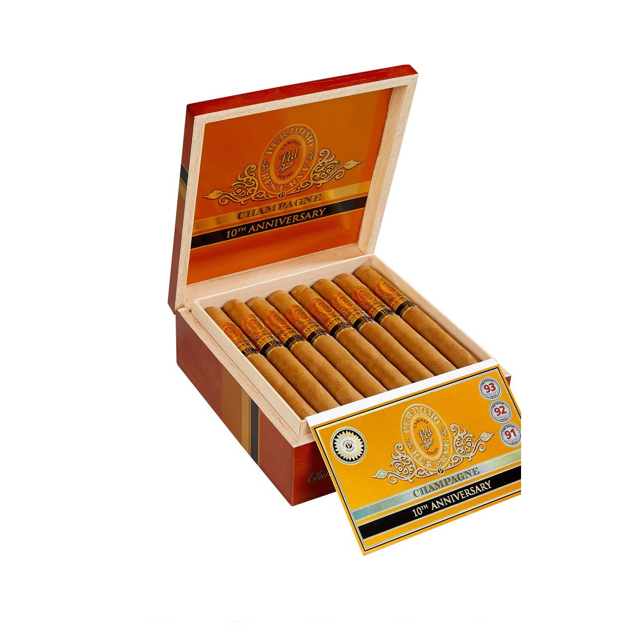 Perdomo 10th Anniversary Champagne Cigars - Churchill "C" - 7x54 - cigar13