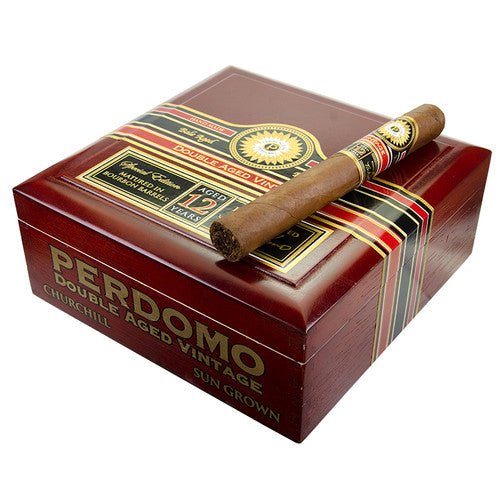 Perdomo 12 Year Double Aged Sungrown Cigars - Churchill - 7x56 - cigar13