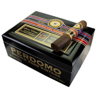 Perdomo 12 Year Double Aged Maduro Cigars - Robusto-5x56